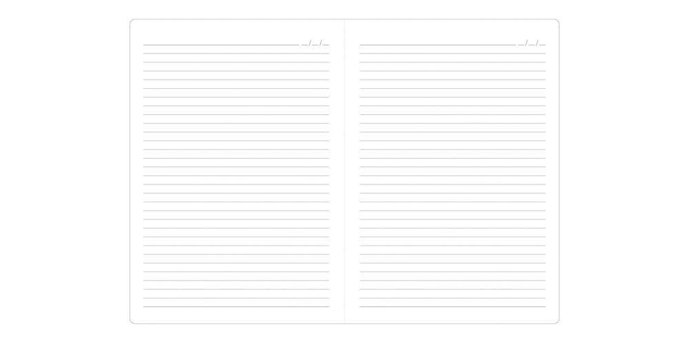 BLOK B5 biały w linie